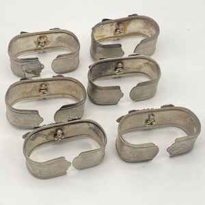 Ronds de serviette en rotin Décor de table en osier Ronds de serviette élégants pour une expérience culinaire élégante - Product Image 1