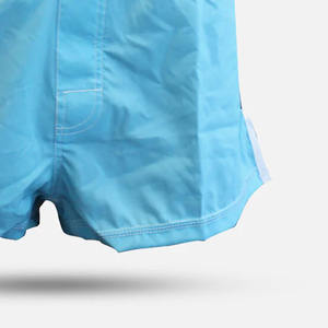 Shorts de sport en toile tricotée à taille mi-haute élastique pour la boxe MMA et le Muay Thai, OEM, pour hommes, femmes et enfants - Product Image 6