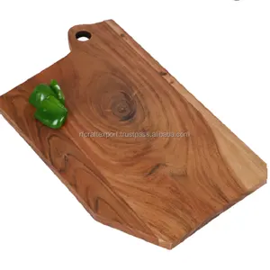 Modern Wood Chopping Board Small Superior Wood Cutting Board Olive Mini Round Beach Custom Wood Chopping by RF Crafts