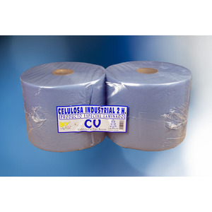 3kg <b>Blue</b> Laminated Industrial <b>Roll</b> 2pcs B2B - Product Image 1