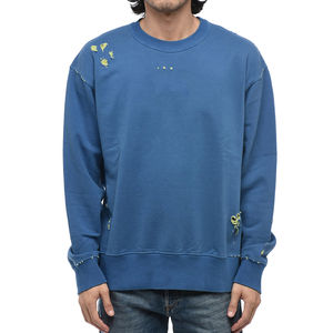 Nuevo estilo de moda para hombres desgastado 100% algodón diseño personalizado Logo transpirable cómodo transpirable sudadera personalizada - Product Image 1