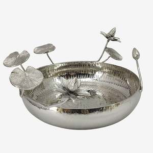 Bol à salade de fruits de qualité durable avec finition dorée pour la décoration de table, bol à collation, utilisation en cuisine à domicile - Product Image 6