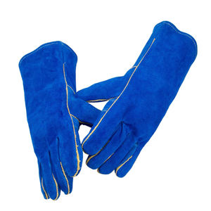 Guantes de soldadura TIG Guantes de soldadura de cuero de piel de cabra Nuevo último diseño 2025 Guantes de soldadura - Product Image 1