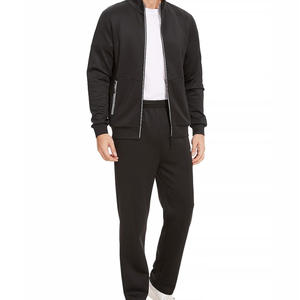 Chándal de Forro Polar con Capucha para Hombre, Corte Regular |   Conjunto Deportivo y Casual de Ropa Urbana con Logotipo Personalizado para Uso Diario - Product Image 2