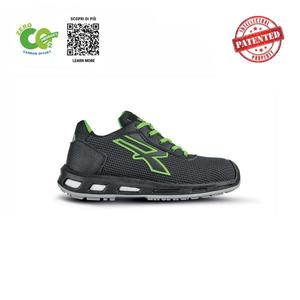 Chaussures de sécurité vertes U-POWER confortables Modèle MALIBU avec caractéristiques ESD S3S CI FO SR - Product Image 1