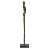 Figurine sculptée artisanale plaquée or, sérigraphiée, style antique, pour décoration de table, cadeau de mariage - Zahid Exports