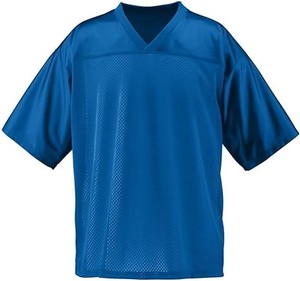 Camiseta Deportiva Personalizada de Malla Transpirable con Cuello en V y Manga Corta para Entrenamiento Atlético, Práctica de Equipo y Uso Casual - Product Image 2