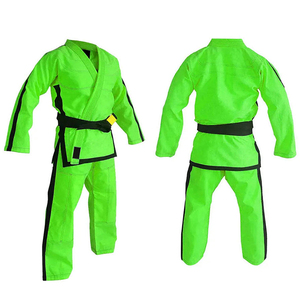 Uniforme de karaté/BJJ personnalisable fabriqué en usine coton confortable PlainBJJ costumes de qualité professionnelle Art martial sublimé de marque privée - Product Image 1