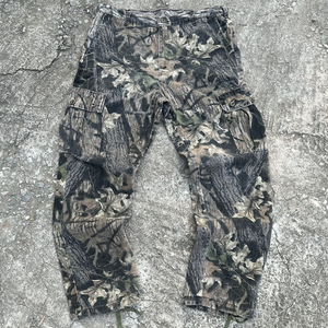 OEM Taille Moyenne 100% Coton Camouflage Hiver Casual Baggy Cargo Pantalon Streetwear Real Tree Camo Hommes Jogger - Product Image 4