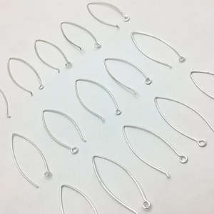 5 Pairs Copper V Shape <b>Earring</b> <b>Hooks</b> 18K Gold Silver & Rose Gold Plated DIY Feature E-Coated Jewelry Findings Packed in Bag - Product Image 2