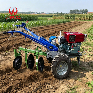 15 HP Walking Farm Tractor <b>Disc</b> Plough Rotary Tiller Multi Tool Field Cultivator for Plowing Tilling Sowing - Product Image 1