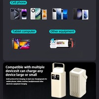 Vente en gros de batteries portables rechargeables 50000mah 30000mah, chargeur rapide pour iPhone, banques d'alimentation pour téléphones mobiles Xiaomi
