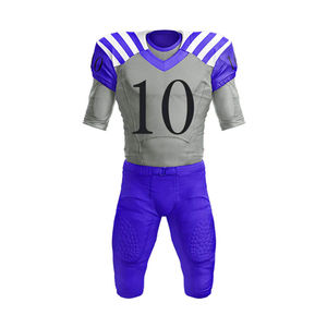 Hommes Nouveau Design Uniforme Football Américain avec Manches Courtes Logo Personnalisable OEM Service Maillot Football Américain - Product Image 1