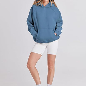 Sweat-shirts en molleton unisexe à épaules tombantes, surdimensionnés, pour l'hiver, très demandés, en coton épais, avec logo personnalisé, impression de haute qualité - Product Image 5