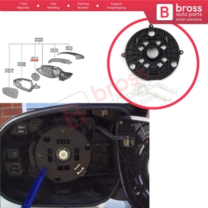 Cubierta del conjunto del motor del actuador del espejo lateral BDP1298 para Optima MK3, Forte MK1, Ceed, Cerato MK2, Azera, Grandeur MK5, Grand i10 MK2 876221M0 - Product Image 5