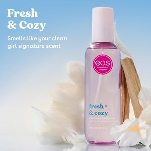 eos Cashmere Body Mist, Spray Corporal Fresco y Acogedor, Bruma para el Cabello, Hidratante con Ácido Hialurónico y Glicerina, Vegano, 6 fl oz - Product Image 4