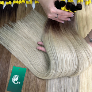 Cheveux vierges bruts en vrac les plus populaires à double trame sans perte, cheveux bruts en gros d'usine au Vietnam - Product Image 1