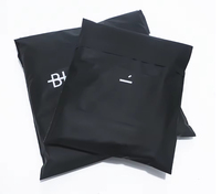 Pantone Schwarz Individuell Bedruckte 100% Biologisch Abbaubare Langlebige Poly-Kuriertasche Wasserdicht für Expressversand