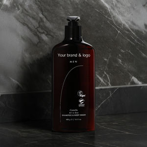 Un limpiador facial y corporal coreano todo en uno para hombres, con extracto de camelia para limpiar suavemente y dejar la piel hidratada y revitalizada. - Product Image 3