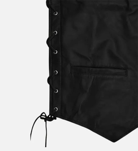 Gilet en cuir à la mode pour hommes nouveau Design 100% bonne qualité en cuir prix raisonnable vêtements d'hiver - Product Image 5