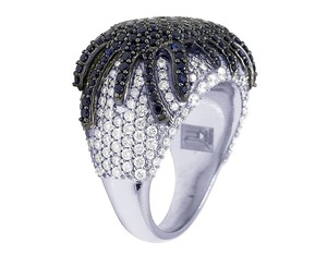 Anillo de lujo para hombre 925 Plata plateada IGI certificado VVS Moissanite azul blanco diseño boda fiesta Cruz personalizado Hip Hop - Product Image 5