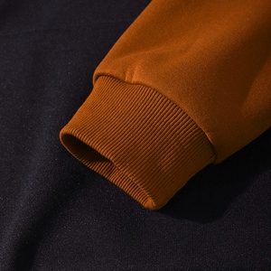 Sweat à capuche pour homme en molleton de coton lourd, streetwear surdimensionné, logo personnalisé, OEM, vente en gros - Product Image 4