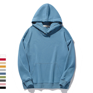 OEM grande taille hommes hiver sweat à capuche surdimensionné personnalisé brodé logo coton polyester pull personnalisé couleur unie étiquette personnalisée - Product Image 1
