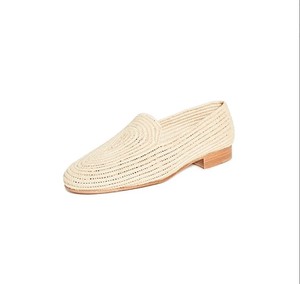 รองเท้า Raffia ธรรมชาติ, รองเท้า Raffia สำหรับผู้หญิง, แฮนด์เมด Raffia แฮนด์เมด Raffia, ไอเดียของขวัญ - Product Image 1