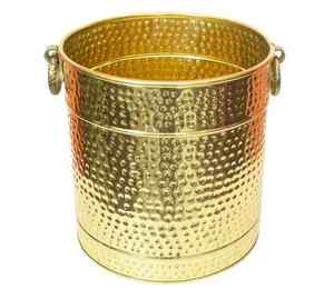 <b>Galvanized</b> Ice Bucket <b>Tubs</b> With Handles Portable High Demanding Metal Ice Buckets Shiny Attractive Finished Hot Selling - Product Image 3