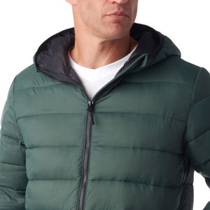 Veste matelassée en duvet de haute qualité avec impression de logo personnalisé pour hommes, vente en gros, nouveau design, veste matelassée pour hommes de haute qualité à prix avantageux - Product Image 5