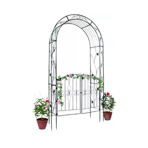 Atractivo aspecto Metal jardín arco Arbor enrejado para soporte de fondo para interior al aire libre boda césped patio trasero fiesta decorativa - Product Image 3