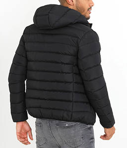 Veste matelassée coupe ajustée OEM pour hommes DTF personnalisé logo imprimé hiver tenue décontracté avec logo avant position canard remplissage vente en gros - Product Image 2