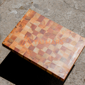 Tabla de Cortar de Madera de Acacia de Alta Calidad, Personalizada, de Grano Vertical, Cuadrada, para Carne y Verduras, para Cocina, de Fábrica - Product Image 6