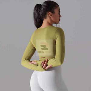 Hauts à manches longues pour femmes T-shirts extensibles Sous-vêtements personnalisés pour l'hôpital - Product Image 5