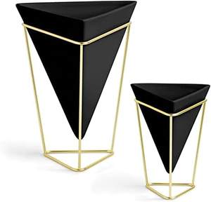 ที่ปลูกต้นไม้เหล็กดีไซน์พรีเมี่ยมทันสมัยใช้ในสวนใช้ในบ้าน - Product Image 1