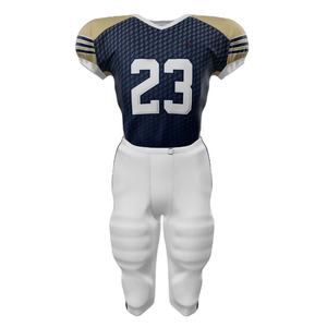 Uniforme de Fútbol Americano Personalizado en Color, la Mejor Calidad, 100% Poliéster, Nuevo Estilo, Mangas Cortas, Transpirable - Venta en Línea - Product Image 1