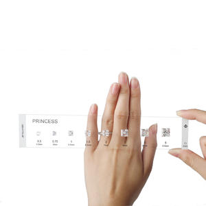 ชุดเครื่องมือเลือกขนาดและรูปทรงเพชร พร้อมอุปกรณ์โชว์แหวนและอัญมณี ประดับด้วยหิน CZ สำหรับช่างอัญมณีและผู้ค้าอัญมณี - Product Image 6