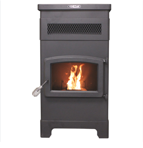 Freestanding Modern Aluminum Pellet <b>Stove</b> Large Heat Output Temperature Control Eco-Friendly 2-Year Warranty for Hotels Villas - Product Image 6