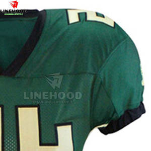Uniforme de football américain de haute qualité, vêtements d'équipe en matériau durable avec manches courtes - Product Image 5