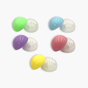 Boules de capsules en plastique vides multicolores, lot de 3 (500 pièces) - Motif imprimé pour distributeurs automatiques/machines à griffes, livraison gratuite incluse - Product Image 2