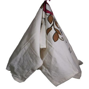 Serviette à vaisselle 100% coton écologique, séchage rapide, réutilisable, serviette à thé, impression personnalisée sur écran, respirante, unie, jetable - Product Image 5