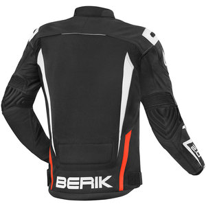 Chaqueta de cuero/textil para motocicleta Berik Radic, chaqueta de cuero personalizada OEM para motocicleta, chaqueta de motorista con etiqueta privada - Product Image 2