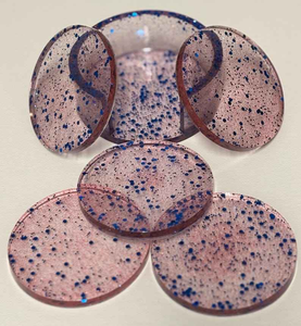 แผ่นรองแก้วกาแฟ/ชา ทำจากอีพ็อกซี่เรซิ่น ตกแต่งได้ ปรับขนาดและสีได้ คุณภาพดีเยี่ยม แผ่นรองแก้วกาแฟ/ชา ทำจากอีพ็อกซี่เรซิ่น สำหรับตกแต่ง - Product Image 2