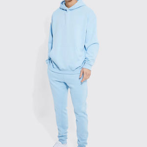 Survêtements de sport décontractés pour hommes de haute qualité personnalisés 100% coton imprimé logo respirant polaire surdimensionné pour l'automne/hiver Plus - Product Image 1