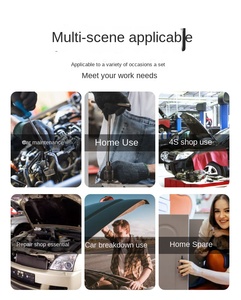 53-Piece <span class=keywords><strong>1</strong></span>/4 inch ổ đĩa Metric Bit Ổ cắm mở rộng thanh tự động sửa chữa hộ gia đình lưu trữ Ratchet cờ lê công cụ thiết lập - Product Image 6