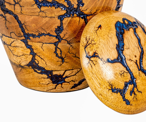 กล่องใส่เถ้ากระดูกสำหรับขี้เถ้าทำจากไม้มะม่วง - Product Image 5