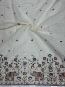 ชุดเดรสผ้าฝ้ายแท้ผ้าซาตินปักลายดอกไม้แบบเสรีภาพ Tana lawn London แบบลิเบอร์ตี้ - Product Image 2