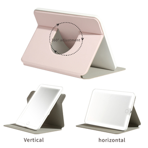 Tete tùy chỉnh Nhà cung cấp có thể sạc lại du lịch trang điểm gương nhỏ gọn mỏng LED Vanity gương với đèn thắp sáng gương trang điểm - Product Image 2