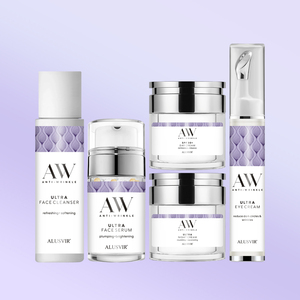 Kit de Produtos Coreanos de Cuidados com a Pele Antienvelhecimento, Clareador e Iluminador de Marca Própria: Sérum Facial, Creme Anti-Rugas para OEM - Product Image 1