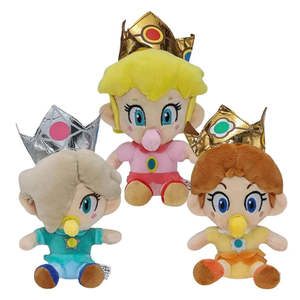 Juguetes de Peluche de Princesa Peach, Daisy y Rosalina para Niñas, Colección Bb Suave y Adorable - Product Image 1